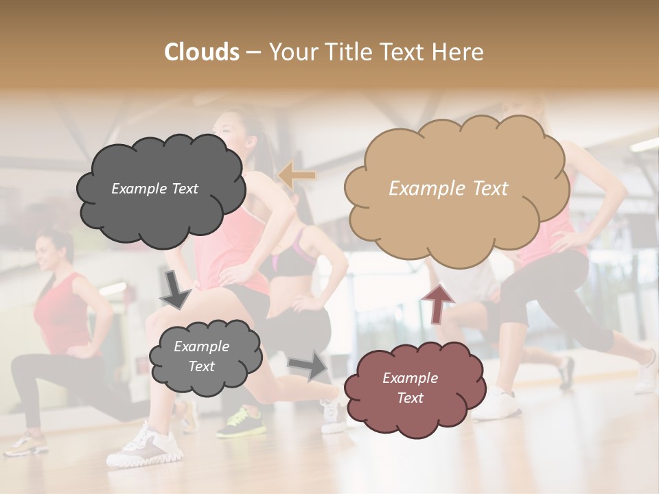 Friends Bodycare Weight PowerPoint Template
