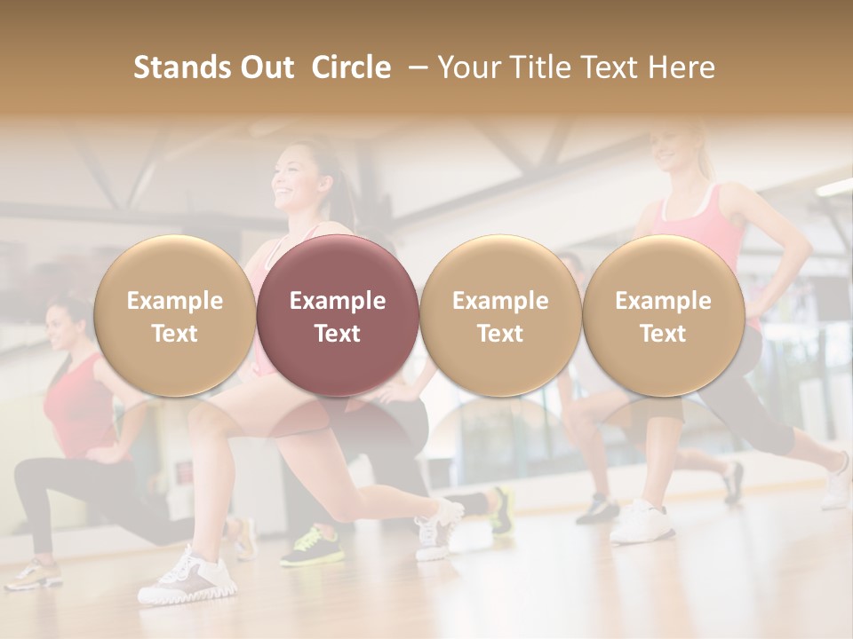 Friends Bodycare Weight PowerPoint Template