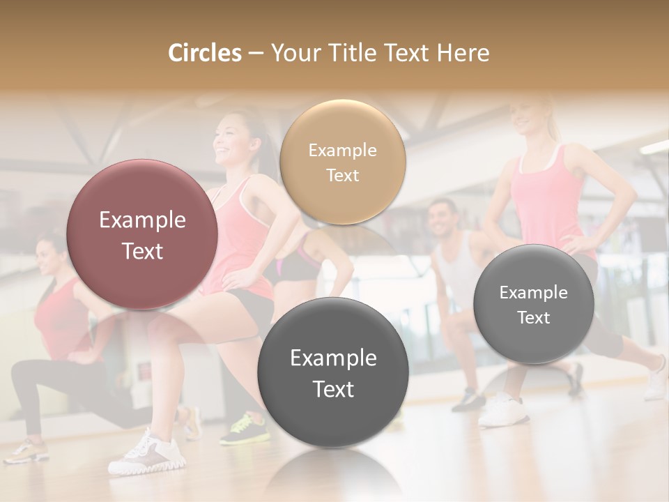 Friends Bodycare Weight PowerPoint Template