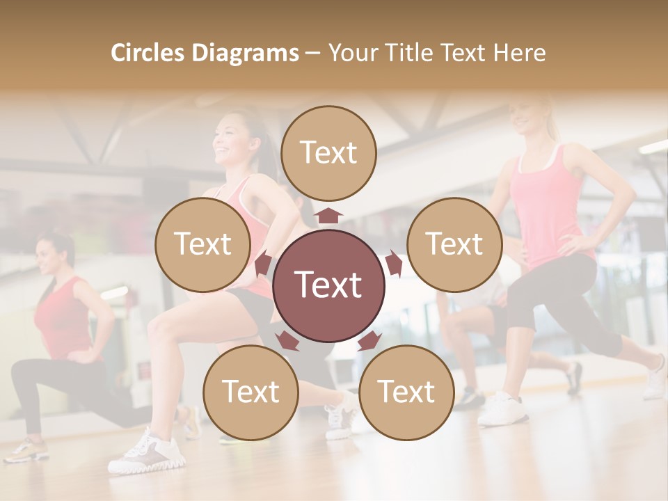 Friends Bodycare Weight PowerPoint Template