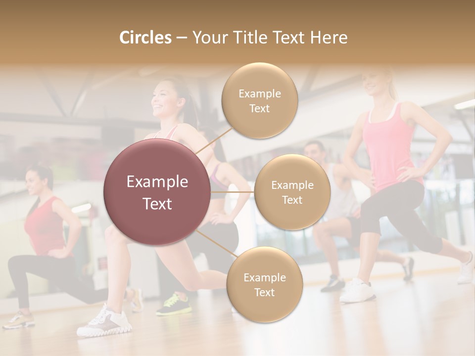 Friends Bodycare Weight PowerPoint Template