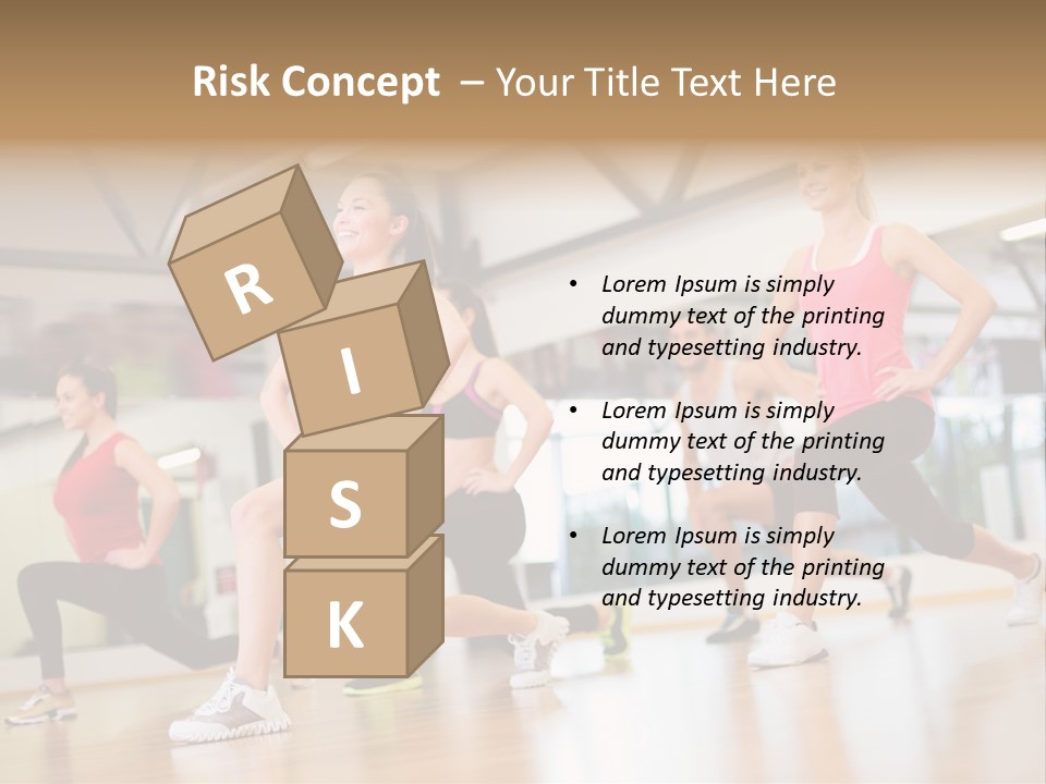 Friends Bodycare Weight PowerPoint Template