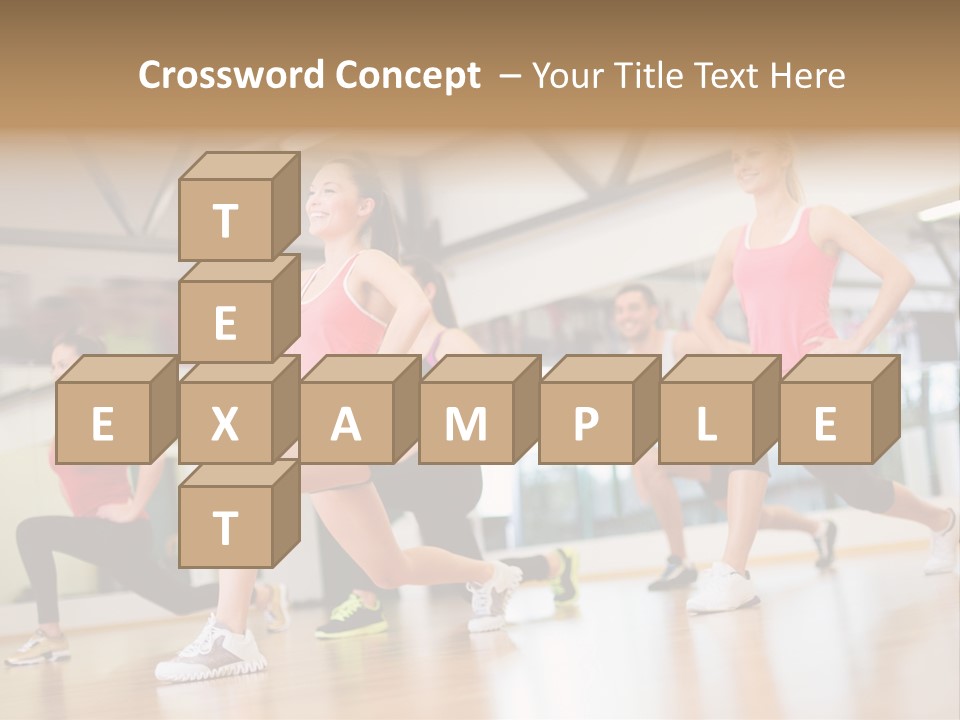 Friends Bodycare Weight PowerPoint Template