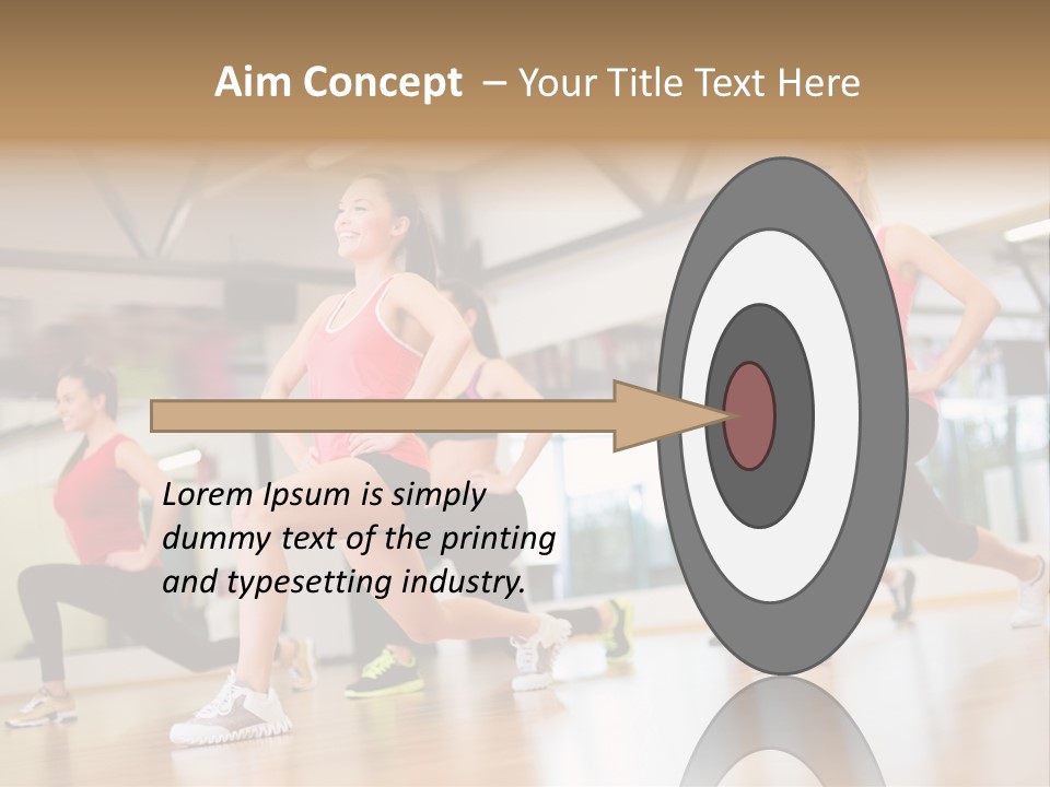 Friends Bodycare Weight PowerPoint Template