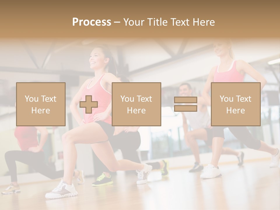 Friends Bodycare Weight PowerPoint Template