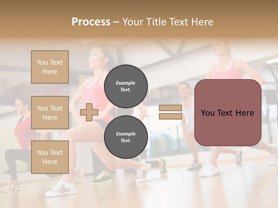 Friends Bodycare Weight PowerPoint Template