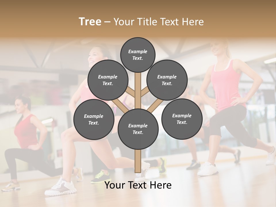 Friends Bodycare Weight PowerPoint Template