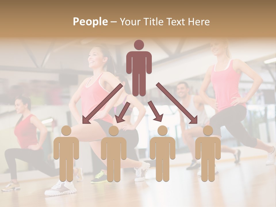 Friends Bodycare Weight PowerPoint Template