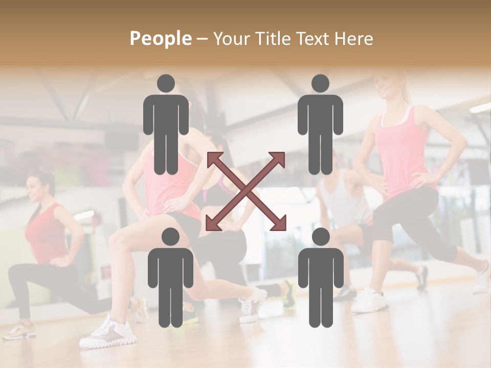 Friends Bodycare Weight PowerPoint Template
