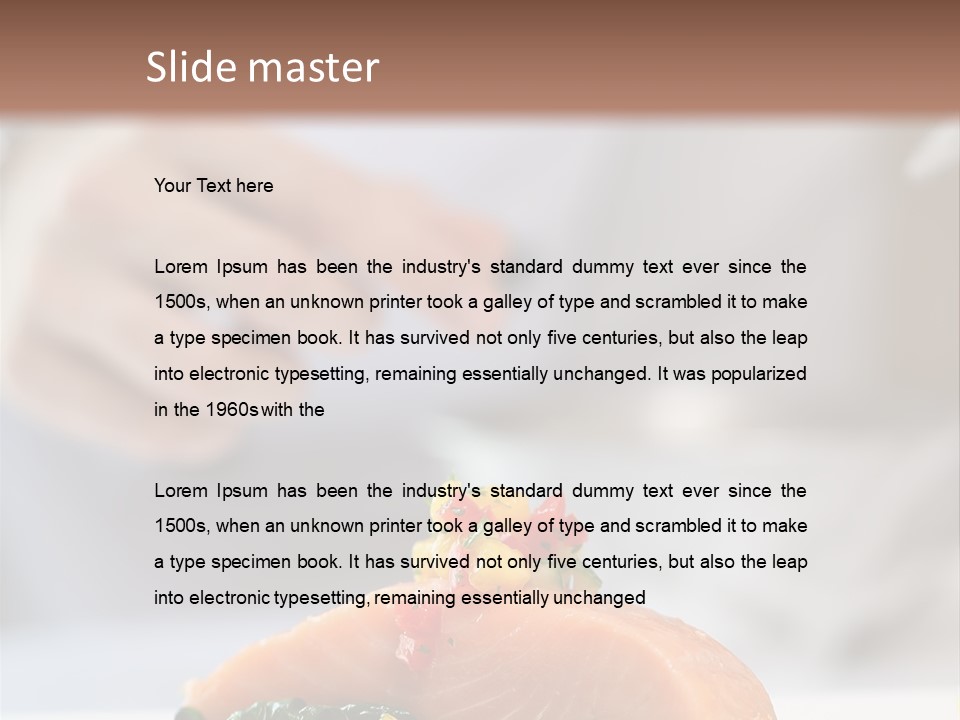Salsa Tomato Sauce PowerPoint Template