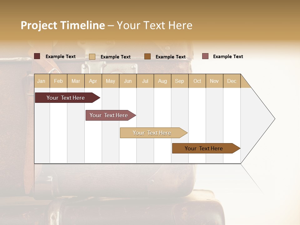 Trendy Leather Style PowerPoint Template