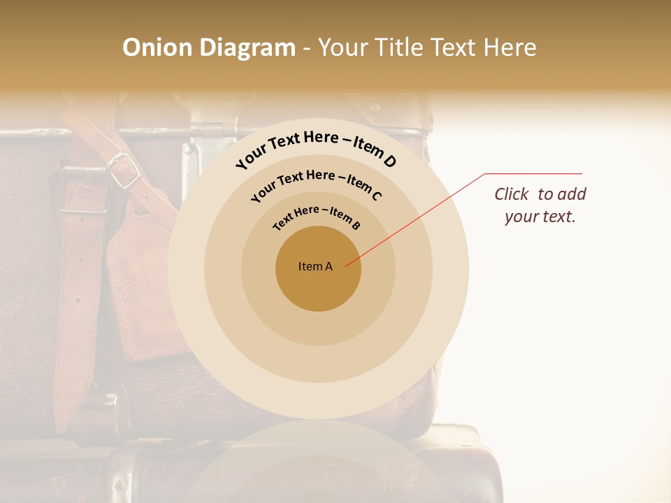 Trendy Leather Style PowerPoint Template