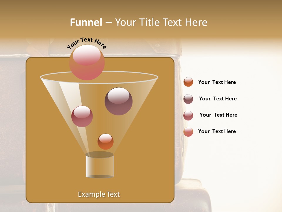 Trendy Leather Style PowerPoint Template