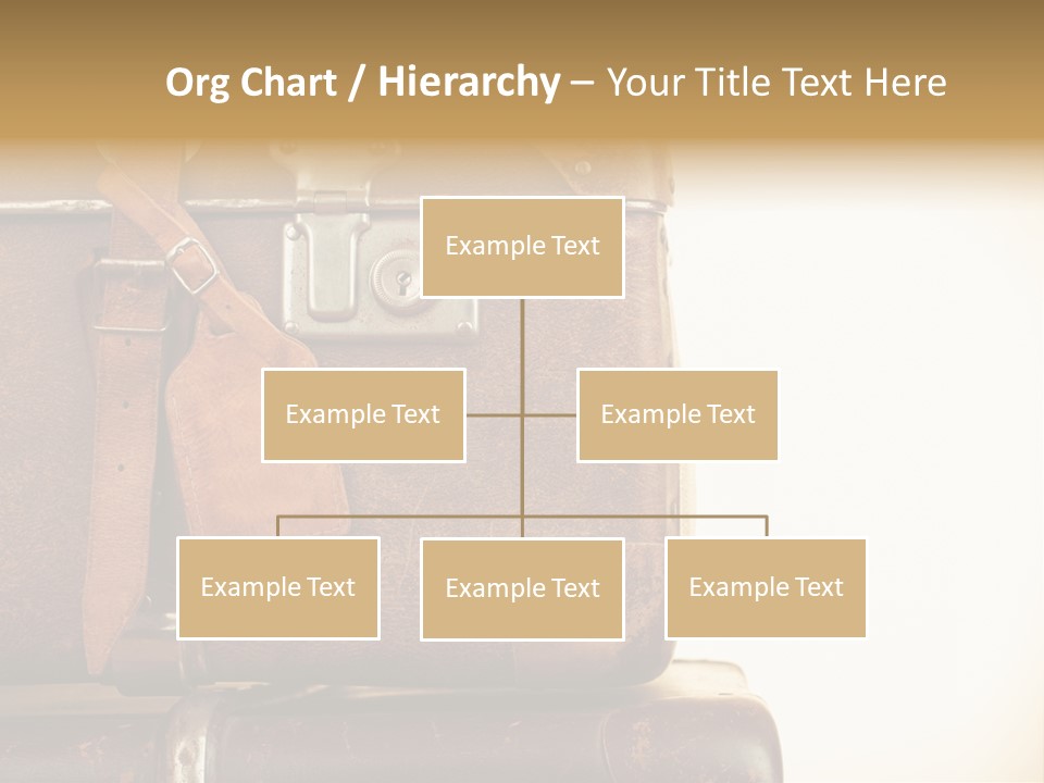 Trendy Leather Style PowerPoint Template