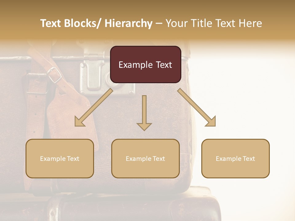 Trendy Leather Style PowerPoint Template