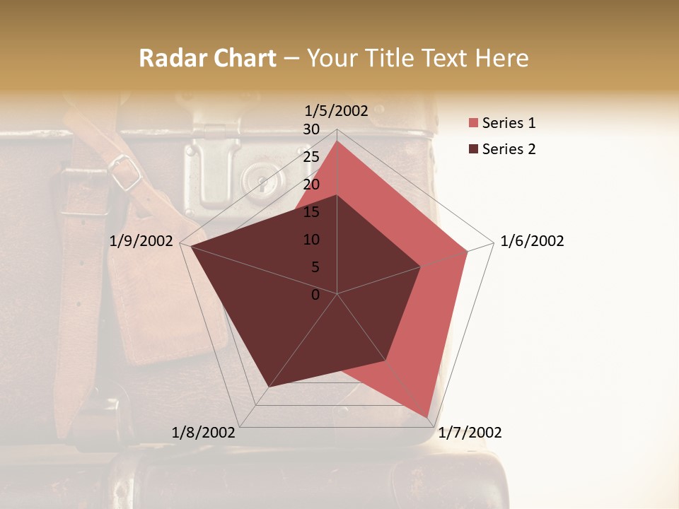 Trendy Leather Style PowerPoint Template