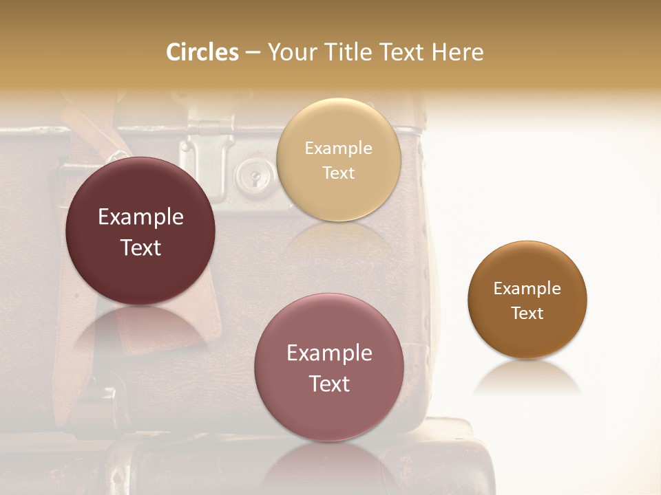 Trendy Leather Style PowerPoint Template