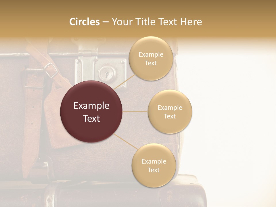 Trendy Leather Style PowerPoint Template