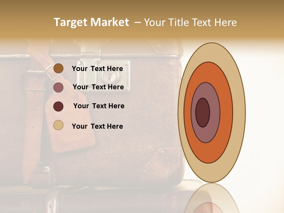 Trendy Leather Style PowerPoint Template