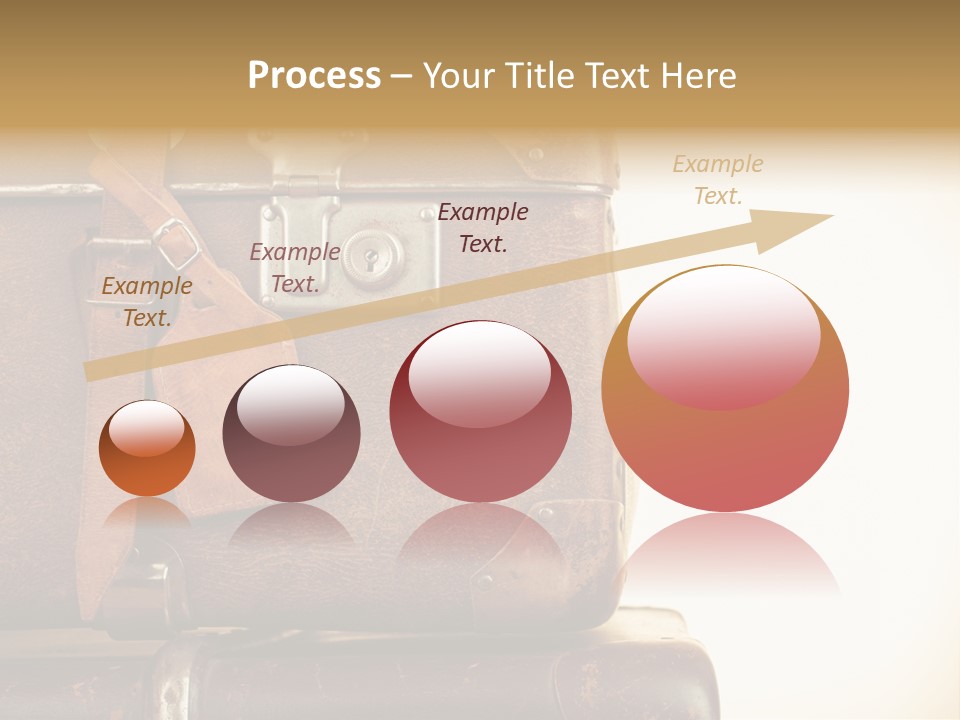 Trendy Leather Style PowerPoint Template