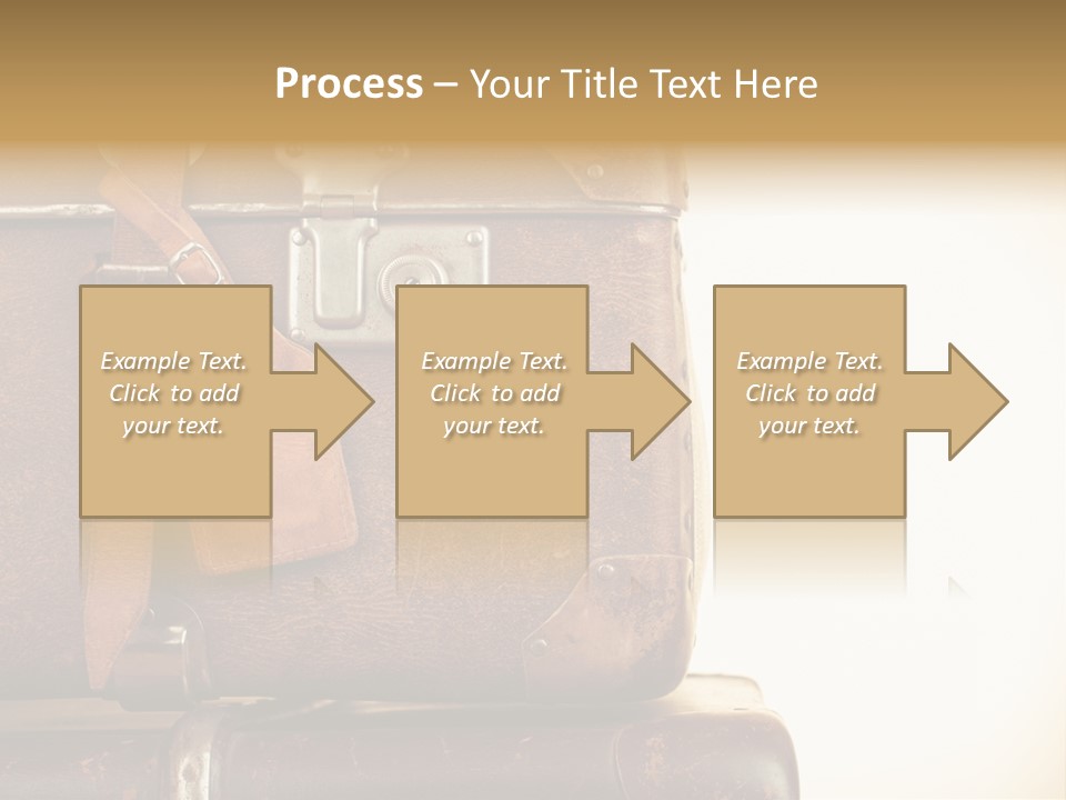 Trendy Leather Style PowerPoint Template