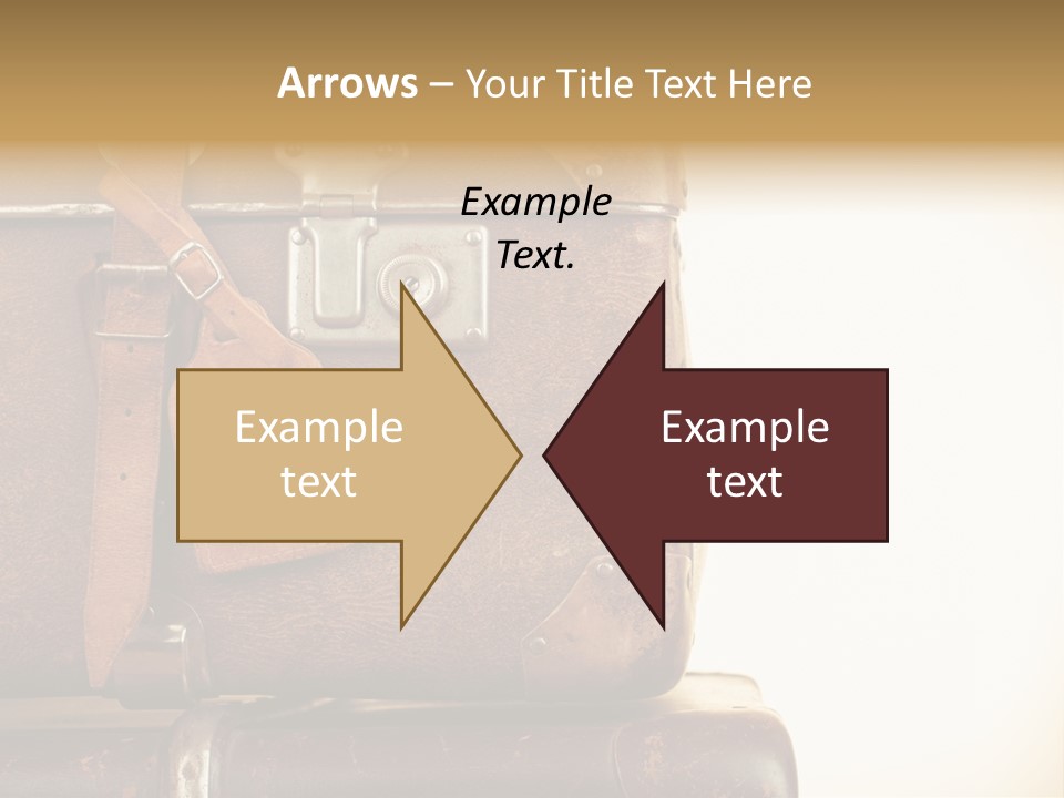 Trendy Leather Style PowerPoint Template