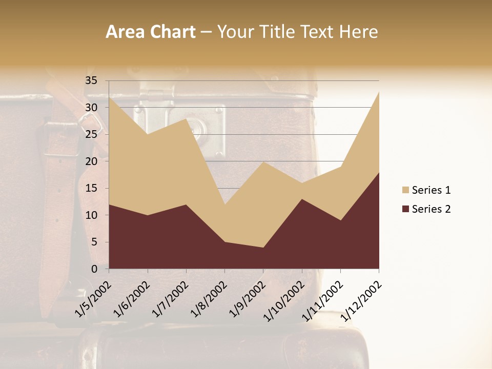 Trendy Leather Style PowerPoint Template