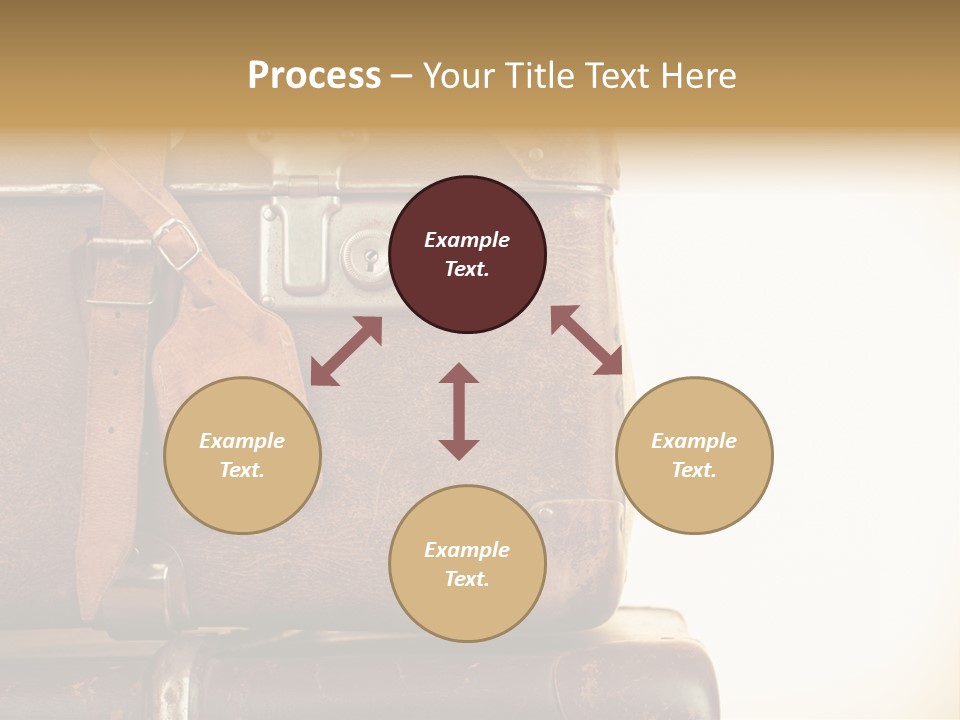 Trendy Leather Style PowerPoint Template