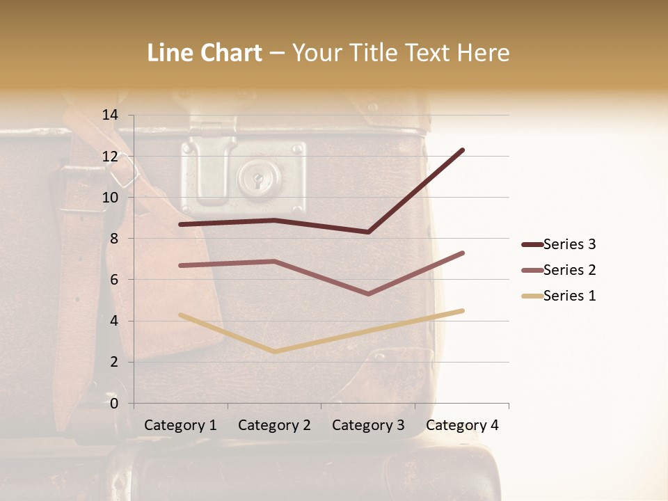 Trendy Leather Style PowerPoint Template