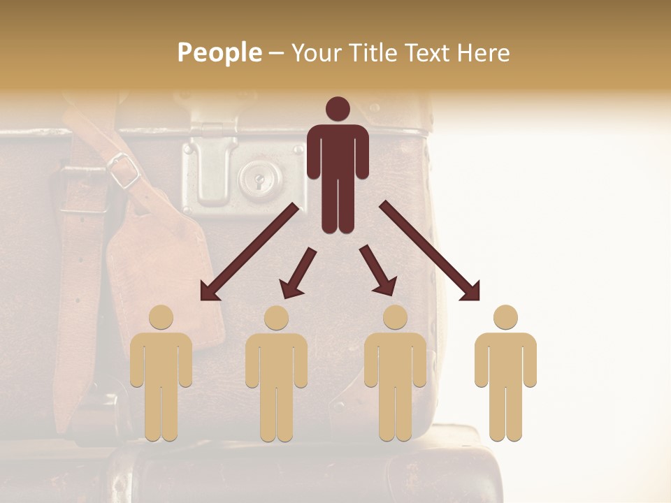 Trendy Leather Style PowerPoint Template