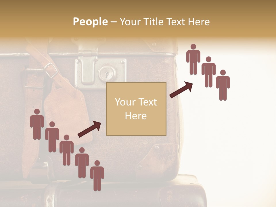 Trendy Leather Style PowerPoint Template