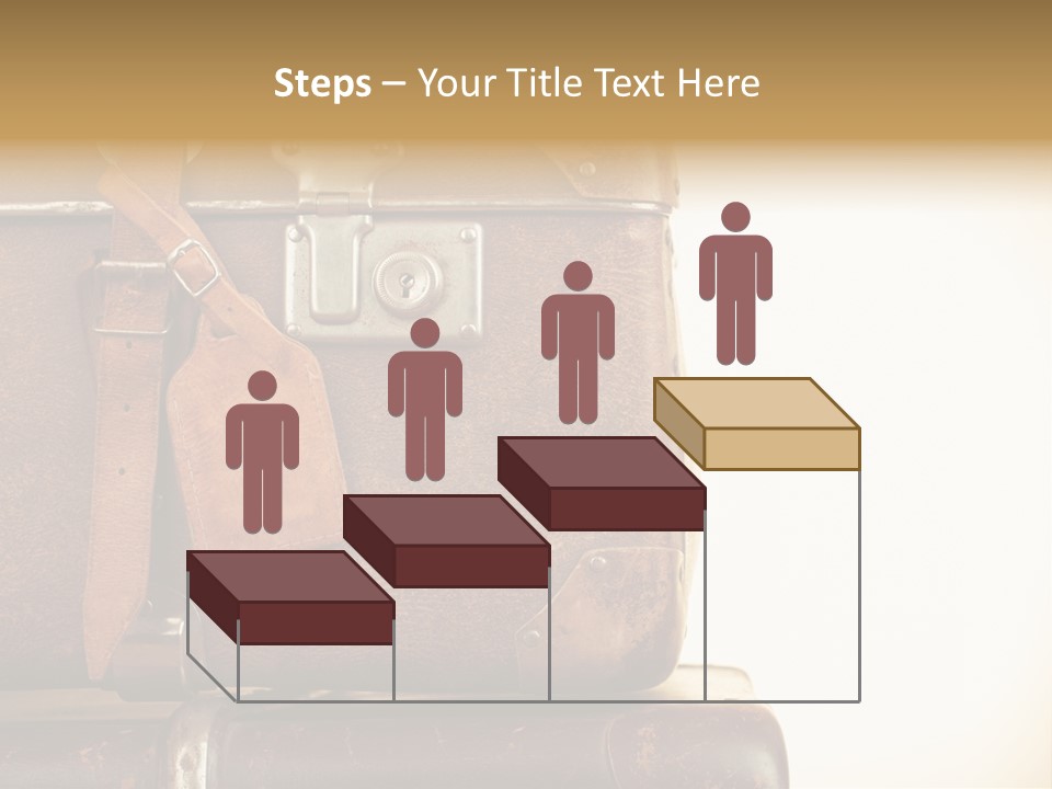 Trendy Leather Style PowerPoint Template