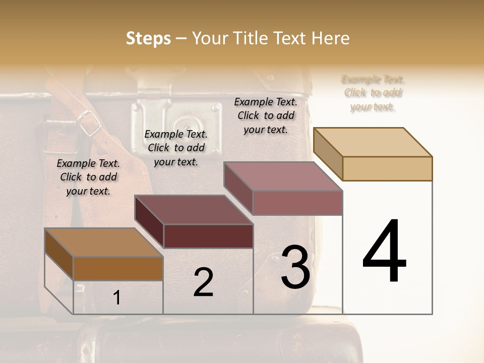 Trendy Leather Style PowerPoint Template