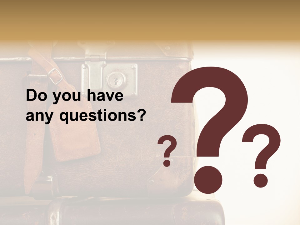 Trendy Leather Style PowerPoint Template