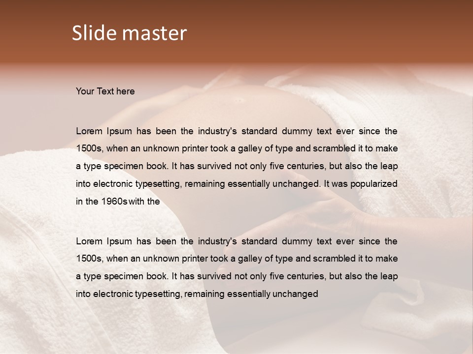 Stomach Medical Preparation PowerPoint Template