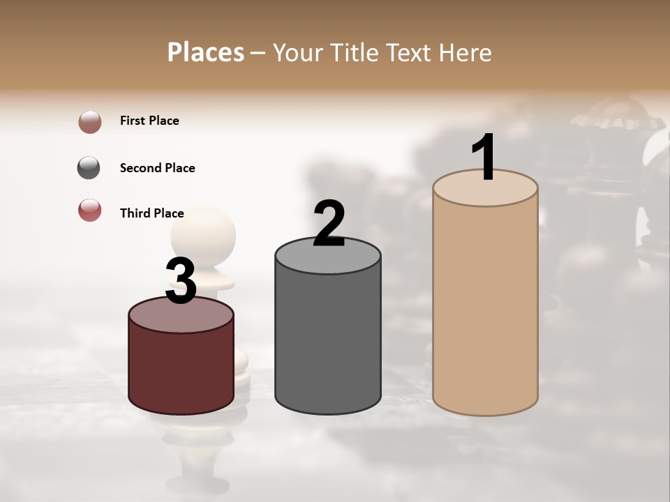 Victory Individuality Competition PowerPoint Template