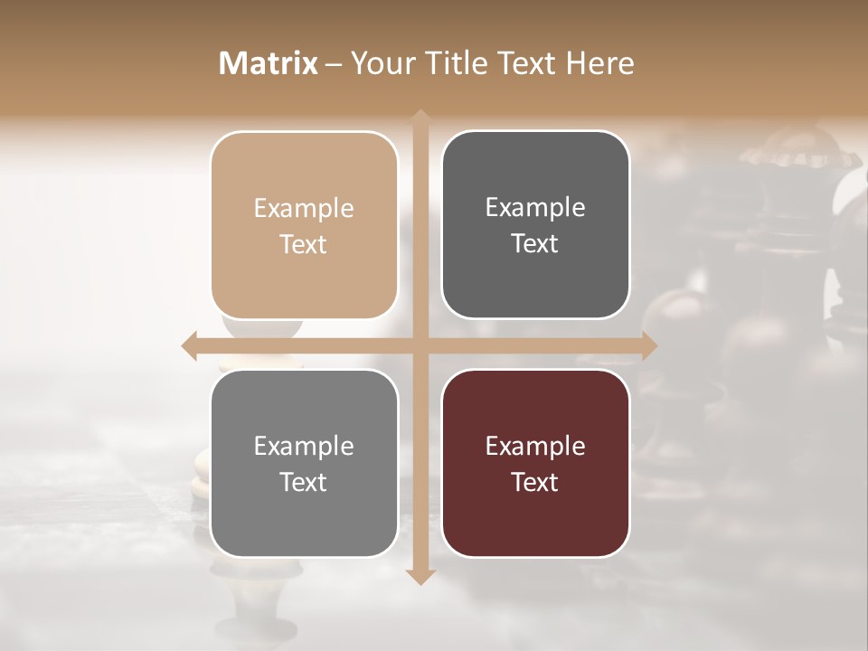 Victory Individuality Competition PowerPoint Template