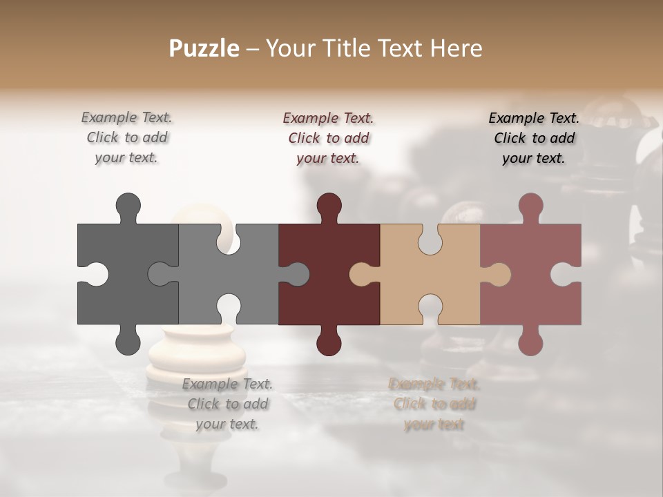 Victory Individuality Competition PowerPoint Template