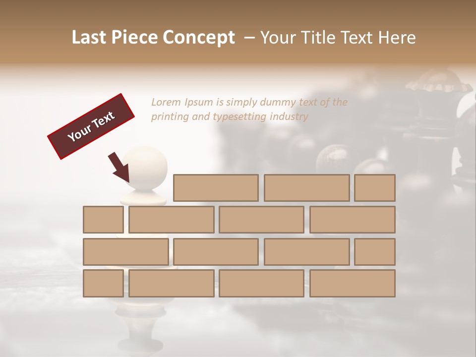 Victory Individuality Competition PowerPoint Template