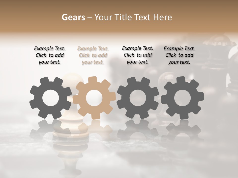 Victory Individuality Competition PowerPoint Template