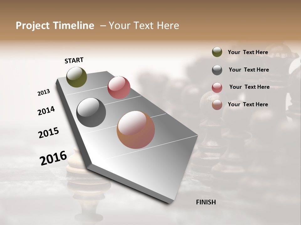 Victory Individuality Competition PowerPoint Template