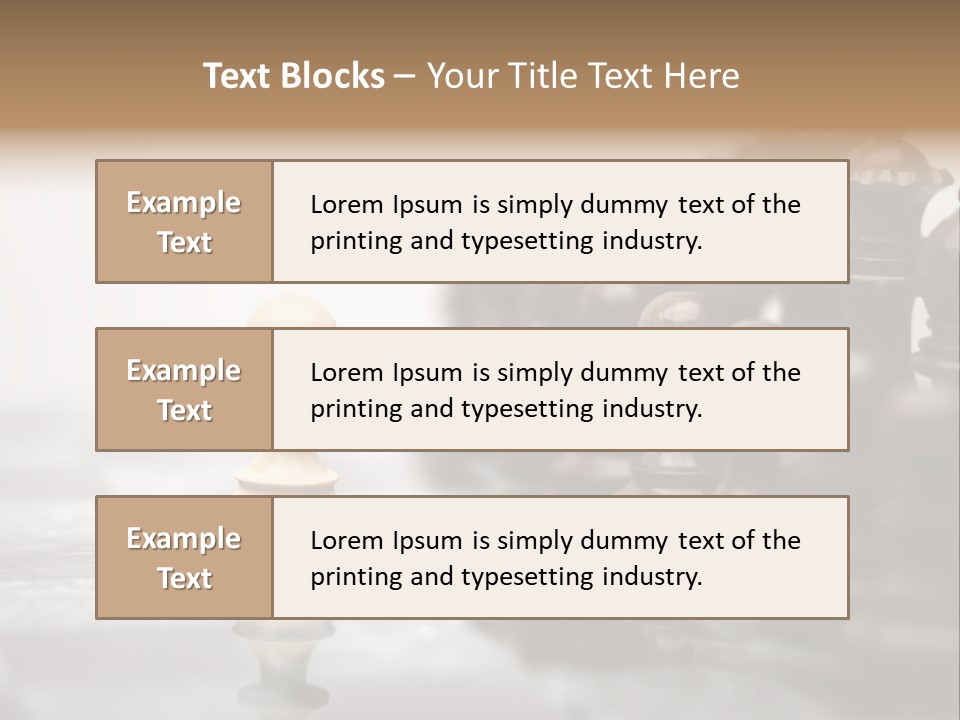 Victory Individuality Competition PowerPoint Template