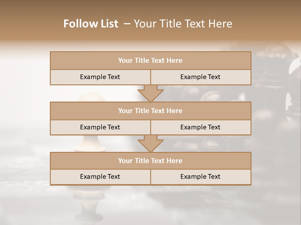Victory Individuality Competition PowerPoint Template