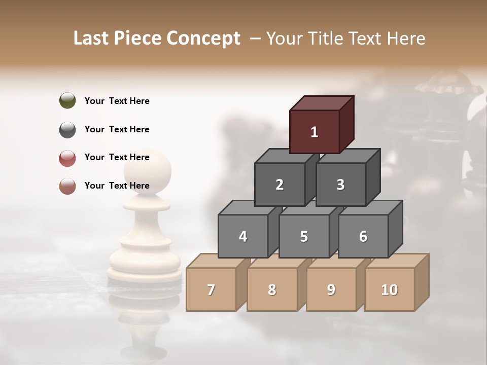 Victory Individuality Competition PowerPoint Template