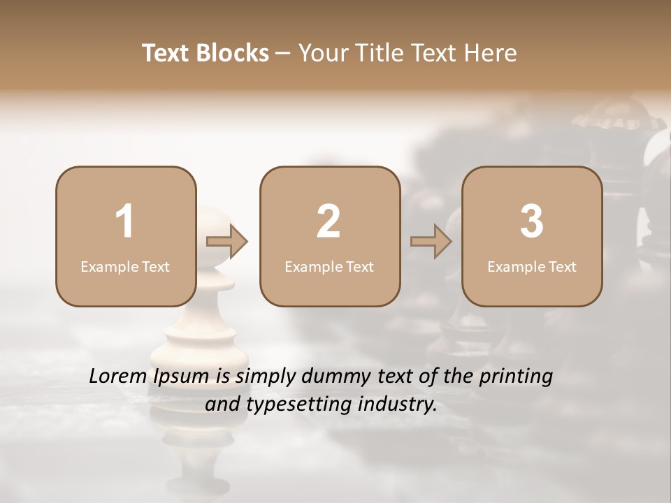 Victory Individuality Competition PowerPoint Template