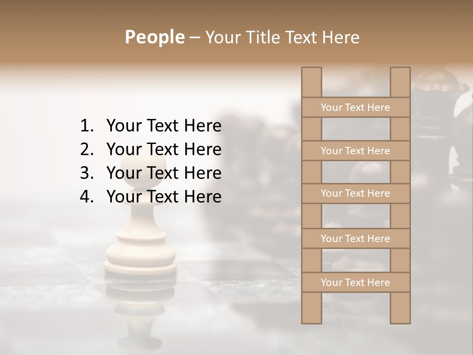 Victory Individuality Competition PowerPoint Template