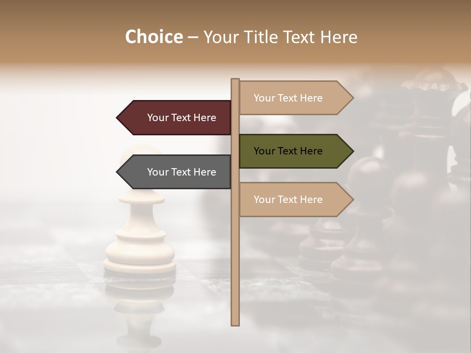 Victory Individuality Competition PowerPoint Template