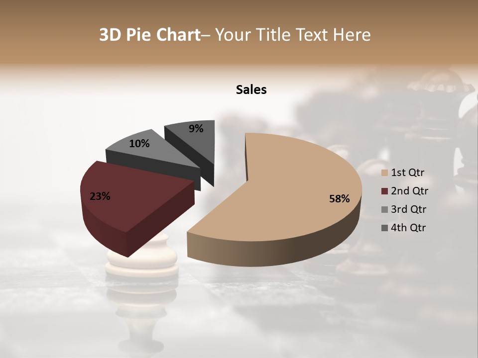 Victory Individuality Competition PowerPoint Template