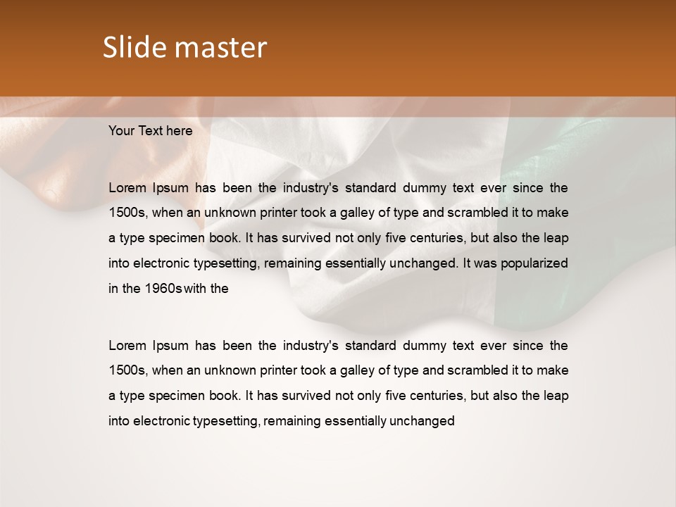 Curve Euro Military PowerPoint Template