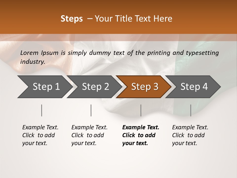 Curve Euro Military PowerPoint Template